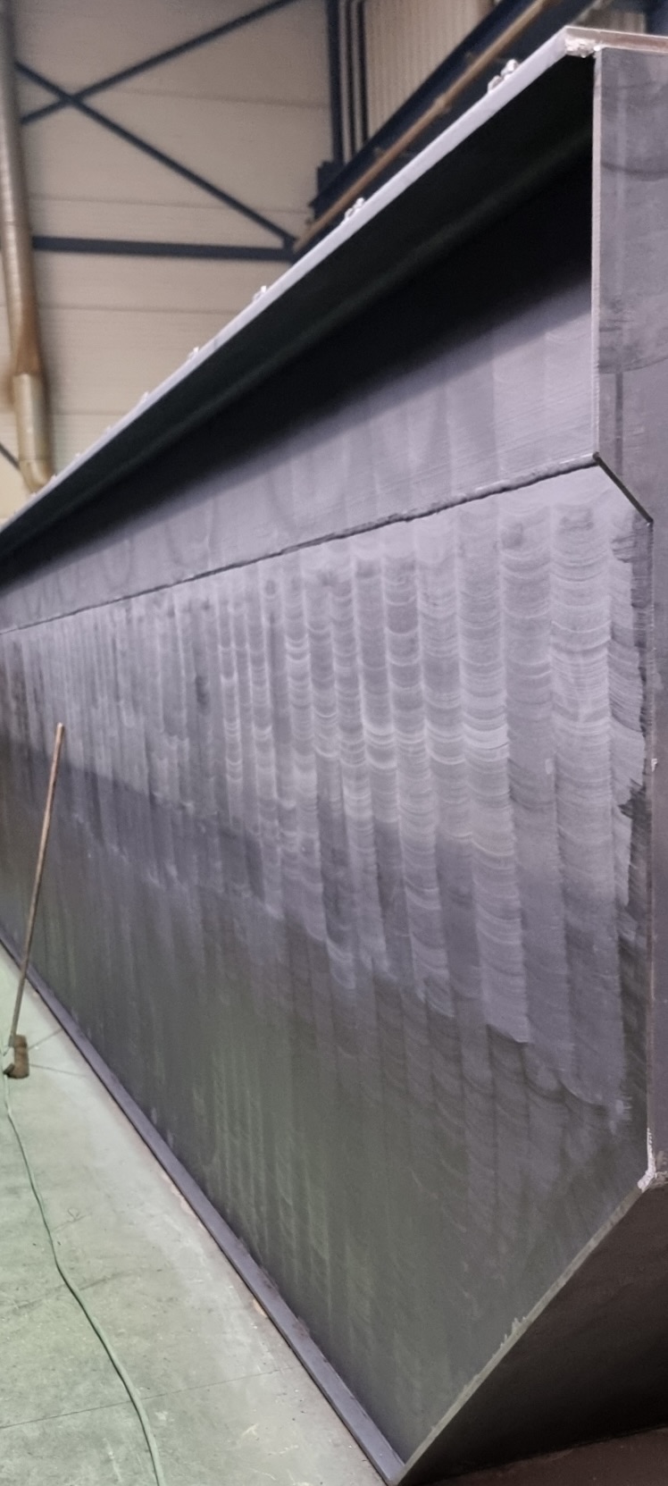 Rost entfernen und Schlacke - nachher